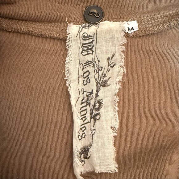 Johnny Was Los Angeles Khaki Two-Way Zip Hoodie Medium - Picture 13 of 13